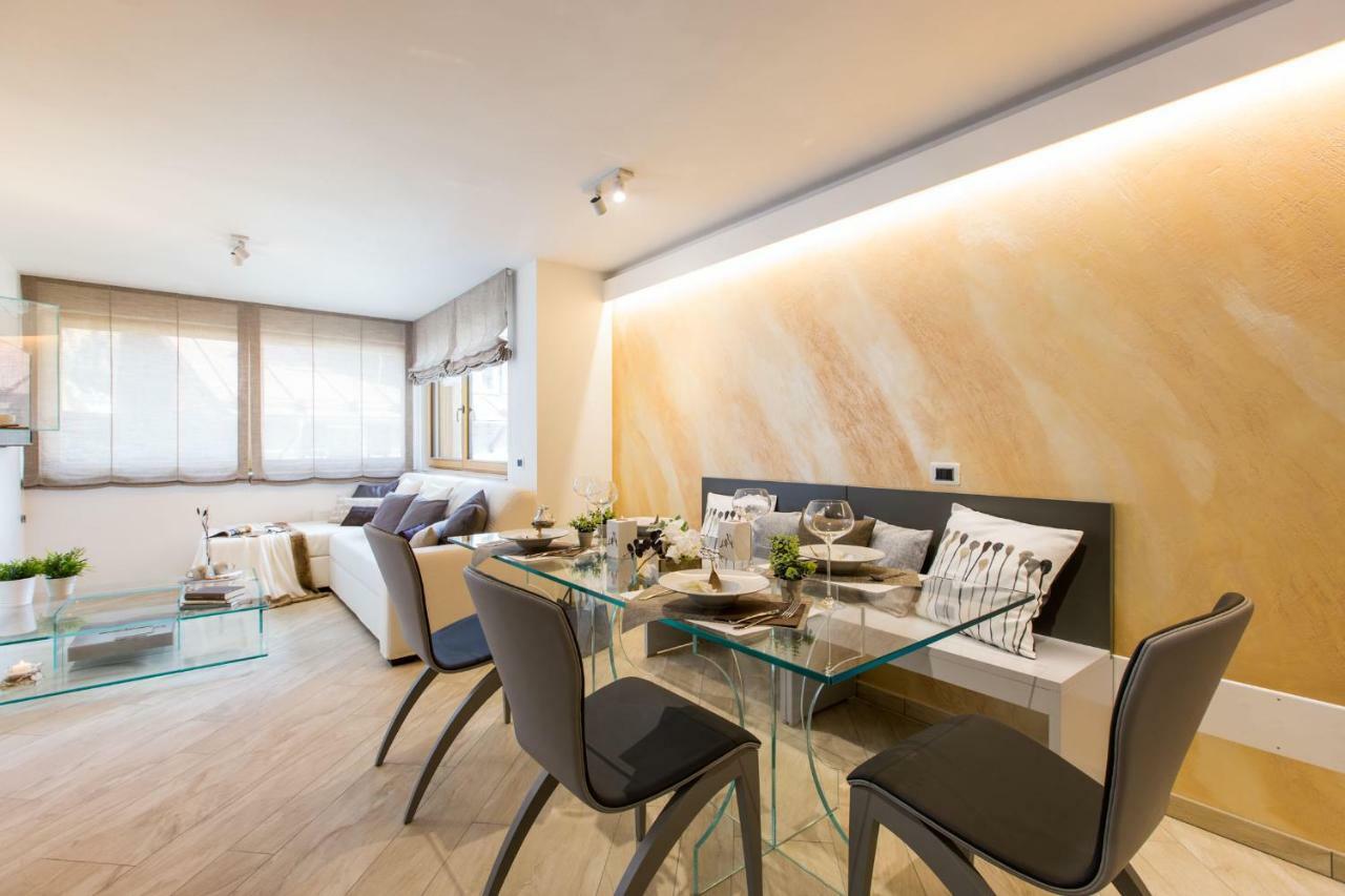 Wellness Fassa Apartment Pozza di Fassa Luaran gambar