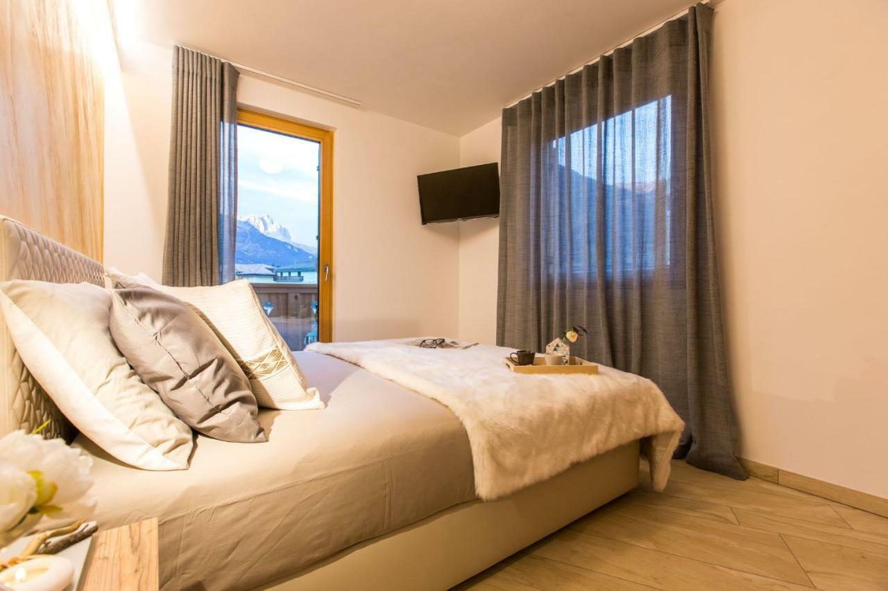Wellness Fassa Apartment Pozza di Fassa Luaran gambar
