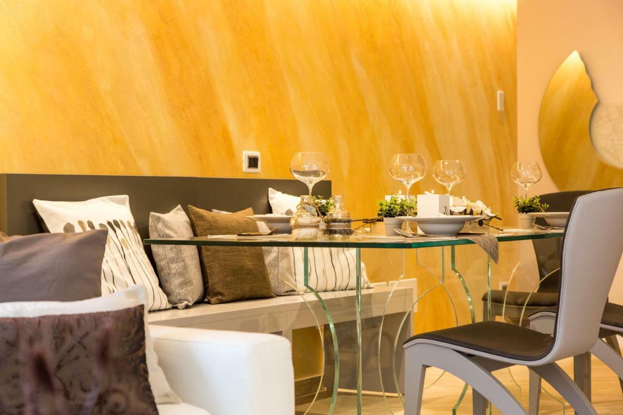 Wellness Fassa Apartment Pozza di Fassa Luaran gambar