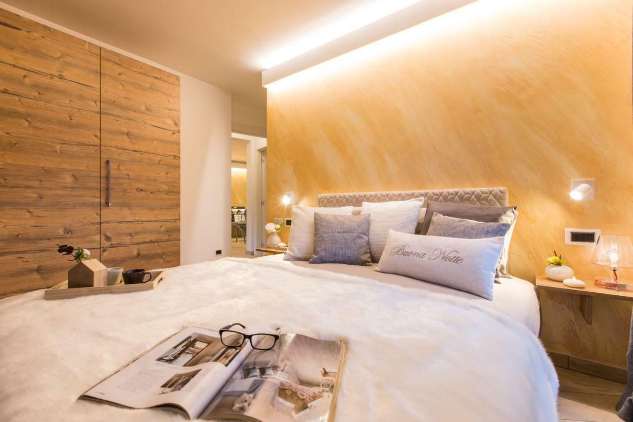 Wellness Fassa Apartment Pozza di Fassa Luaran gambar